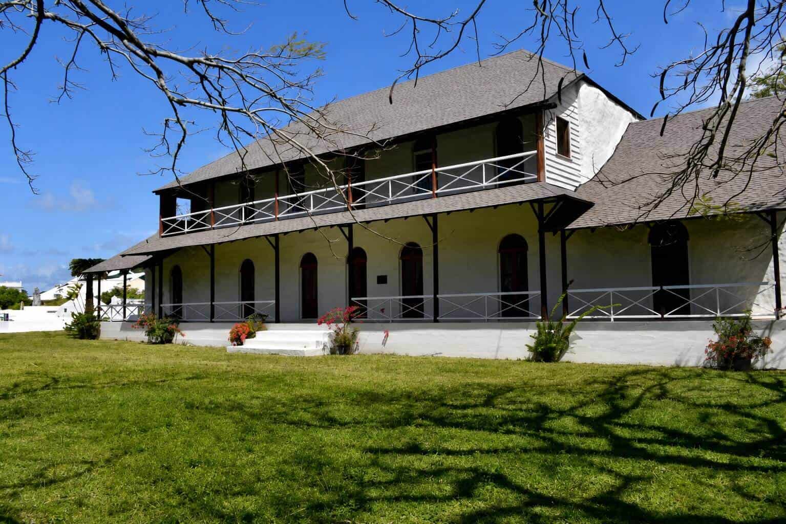 Colonial-style building representing Astra Trust Cook Islands trust formation and offshore asset protection services.